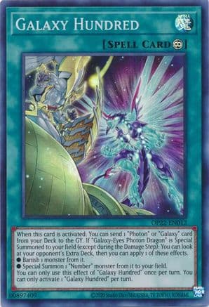 Galaxy Hundred [OP22-EN012] Super Rare