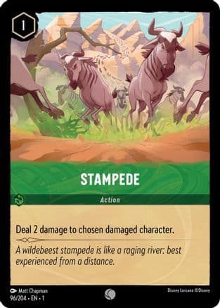 Stampede (96/204) [The First Chapter] Cold Foil
