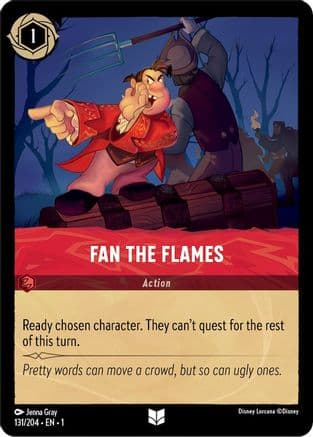 Fan the Flames (131/204) [The First Chapter] Cold Foil