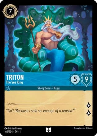 Triton - The Sea King (160/204) [The First Chapter] Cold Foil