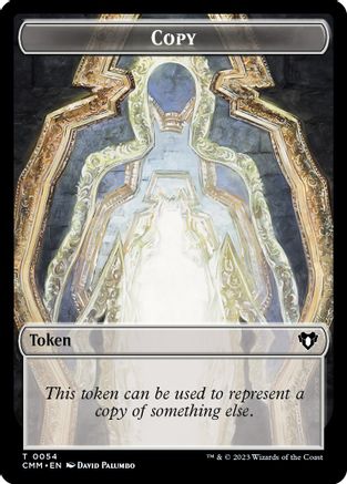 Copy (0054) // Angel Double-Sided Token |  (54 // 59) [Commander Masters]