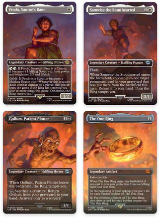 Mount Doom Scene [Set of 4] |  (448-451) [The Lord of the Rings: Tales of Middle-earth]