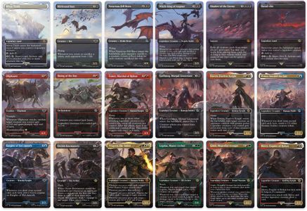 Battle of the Pelennor Fields Scene [Set of 18] |  (420-437) [The Lord of the Rings: Tales of Middle-earth]