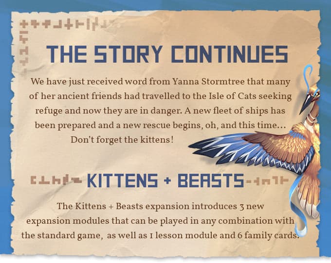 The Isle of Cats | Kittens and Beasts Expansion
