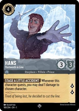 Hans - Thirteenth in Line (180/204) [The First Chapter] Cold Foil