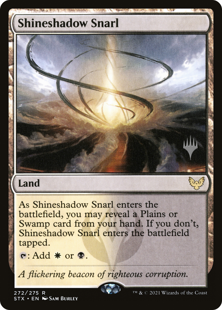 Shineshadow Snarl (Promo Pack) [Strixhaven: School of Mages Promos] Foil