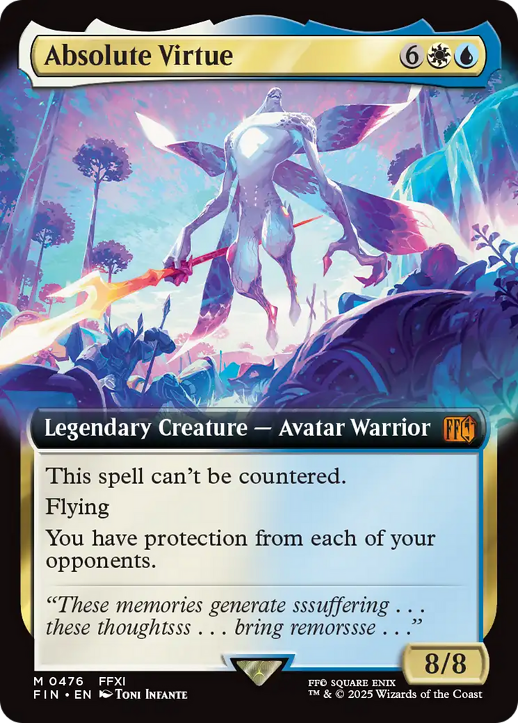 Absolute Virtue (Extended Art) (476) [FINAL FANTASY]  Foil