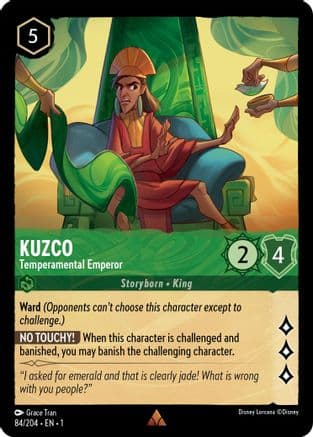 Kuzco - Temperamental Emperor (84/204) [The First Chapter] Cold Foil