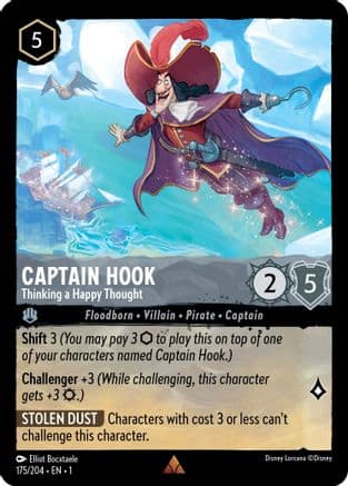 Captain Hook - Thinking a Happy Thought (175/204) [The First Chapter] Cold Foil