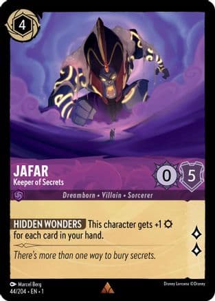 Jafar - Keeper of Secrets (44/204) [The First Chapter] Cold Foil