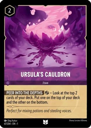 Ursula's Cauldron (67/204) [The First Chapter] Cold Foil