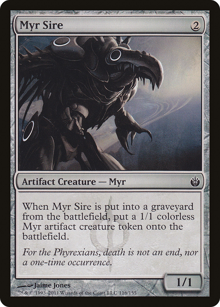Myr Sire [Mirrodin Besieged] Foil