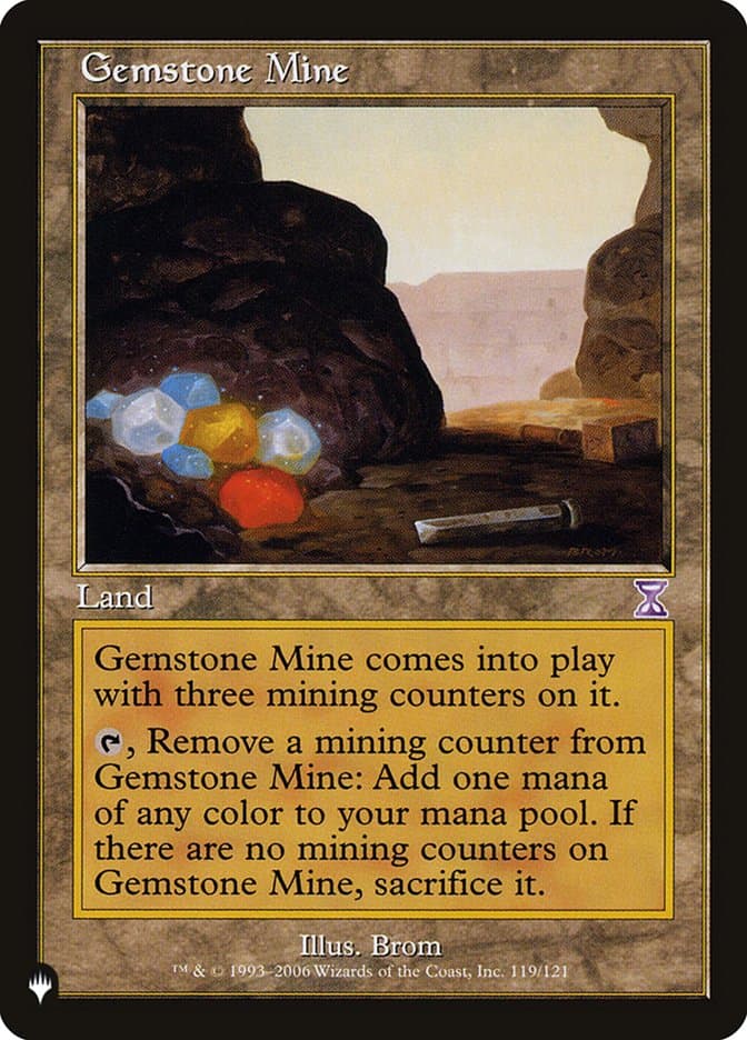 Gemstone Mine |  (TSB-119) [The List]