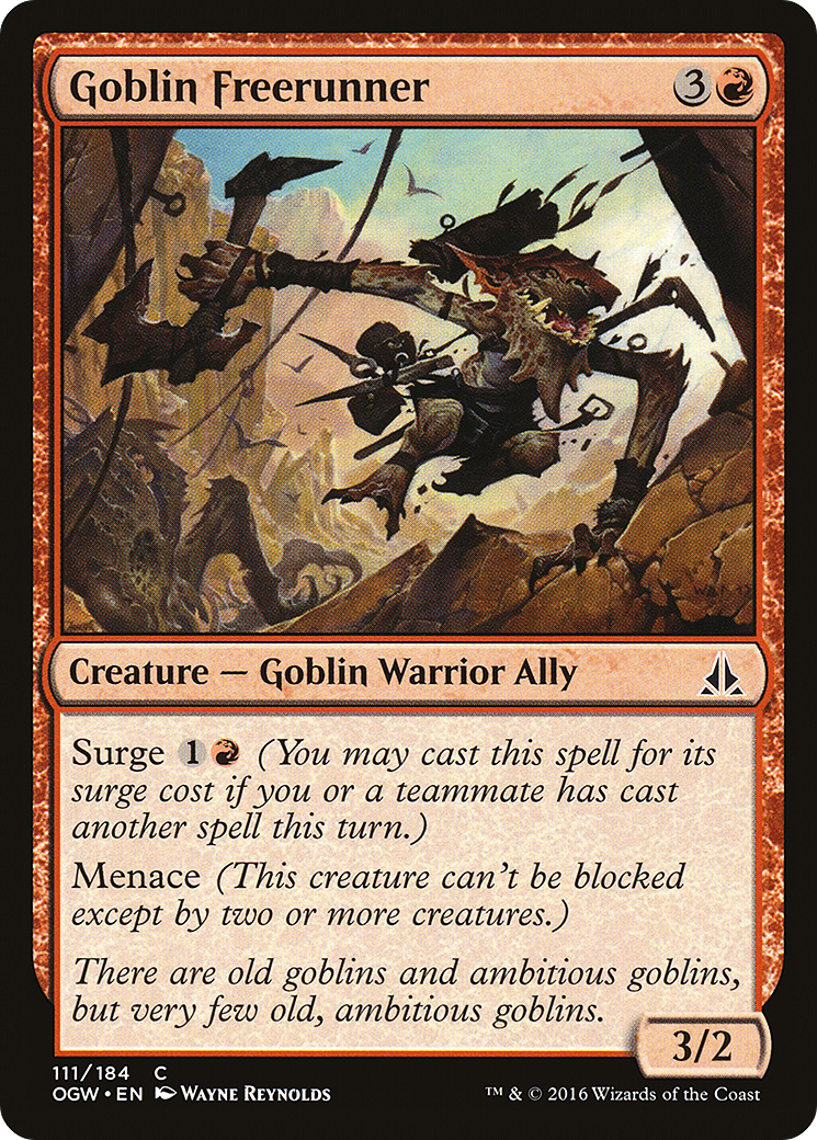 Goblin Freerunner [Oath of the Gatewatch] Foil