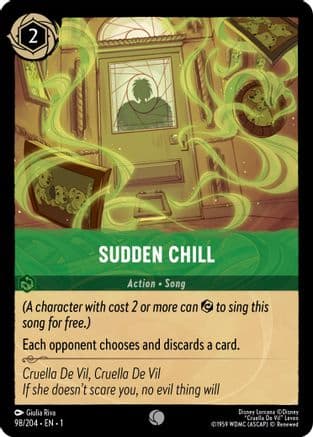 Sudden Chill (98/204) [The First Chapter] Cold Foil