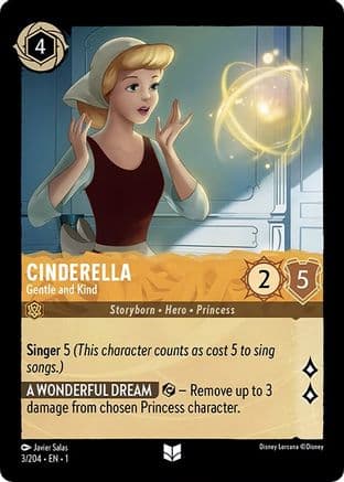 Cinderella - Gentle and Kind (3/204) [The First Chapter] Cold Foil