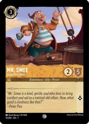 Mr. Smee - Loyal First Mate (15/204) [The First Chapter] Cold Foil