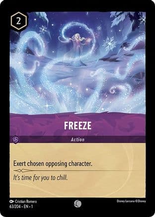 Freeze (63/204) [The First Chapter] Cold Foil