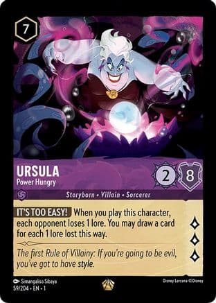 Ursula - Power Hungry (59/204) [The First Chapter] Cold Foil
