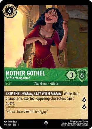 Mother Gothel - Selfish Manipulator (90/204) [The First Chapter] Cold Foil