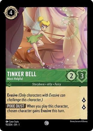 Tinker Bell - Most Helpful (93/204) [The First Chapter] Cold Foil
