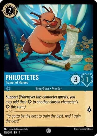Philoctetes - Trainer of Heroes (156/204) [The First Chapter] Cold Foil