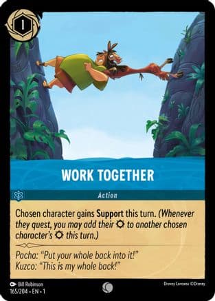 Work Together (165/204) [The First Chapter] Cold Foil