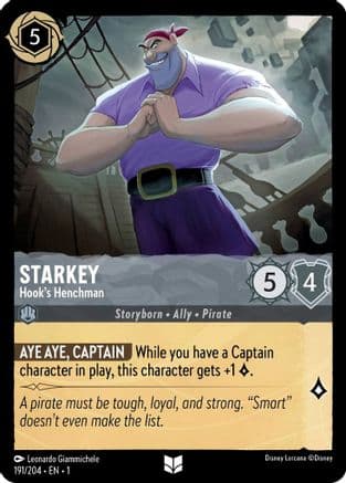 Starkey - Hook's Henchman (191/204) [The First Chapter] Cold Foil