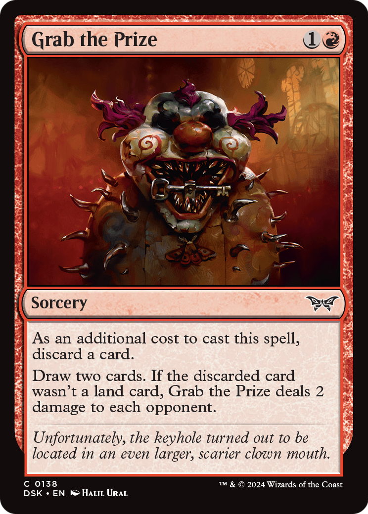 Grab the Prize [Duskmourn: House of Horror] Foil