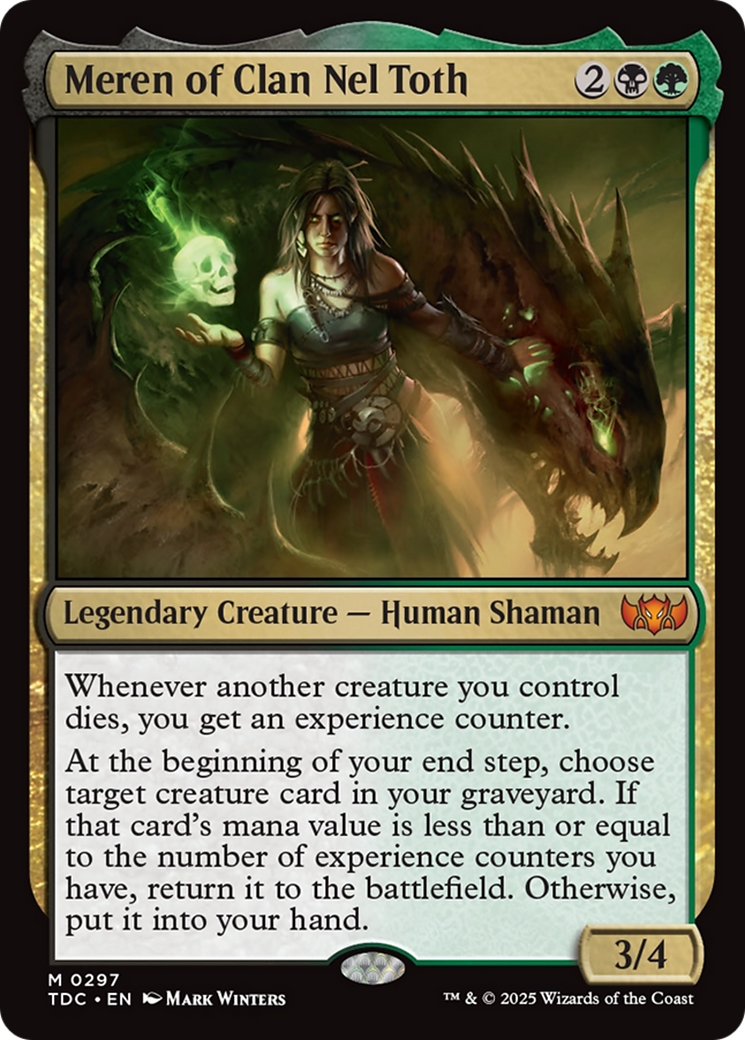 Meren of Clan Nel Toth (297) [Commander: Tarkir: Dragonstorm]