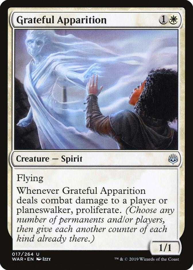 Grateful Apparition 17/264 (War of the Spark) 