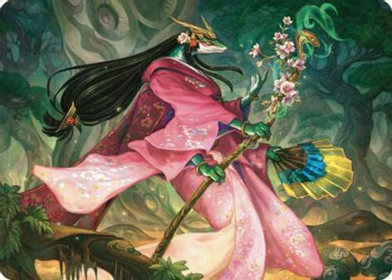 Sakiko, Mother of Summer Art Card |  (024) [Art Series: Commander Masters]