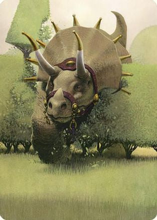 Regal Behemoth Art Card |  (043) [Art Series: Commander Masters]