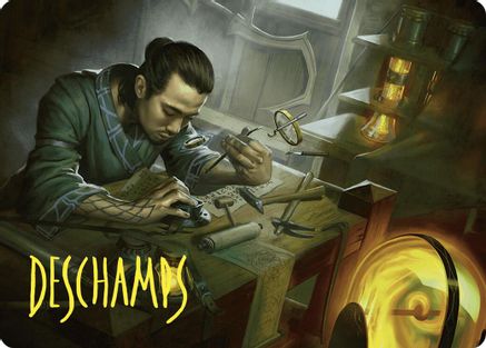 Renowned Weaponsmith Art Card (Gold-Stamped Signature) |  (010) [Art Series: Commander Masters]