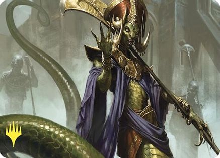 Sidisi, Brood Tyrant Art Card (Gold-Stamped) |  (029) [Art Series: Commander Masters]