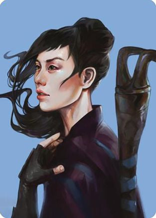 Yuriko, the Tiger's Shadow Art Card |  (062) [Art Series: Commander Masters]