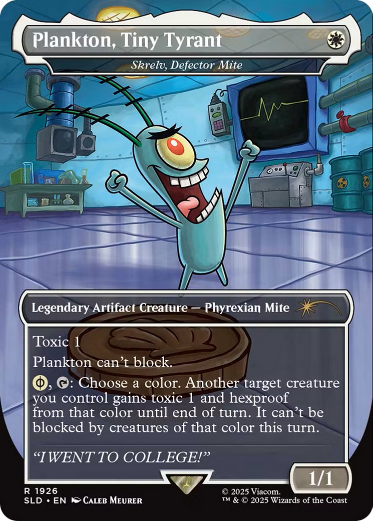 Plankton, Tiny Tyrant - Shrelv, Defector Mite (1926) [Secret Lair Drop Series]