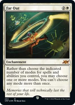 Far Out Galaxy Foil 294/244 (Unfinity)  - Foil