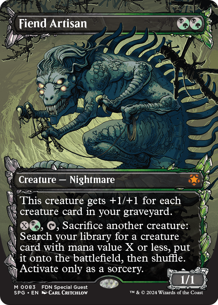 Fiend Artisan (SPG-083) - Special Guests: (Showcase) Foil