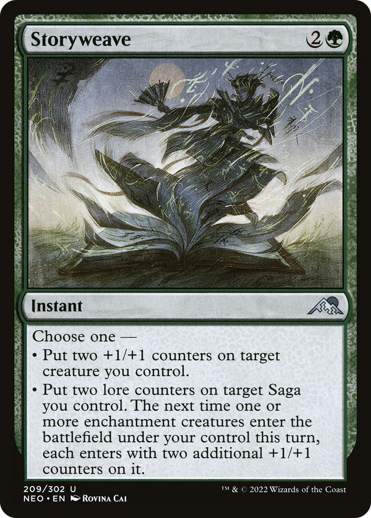 Storyweave [Kamigawa: Neon Dynasty] Foil