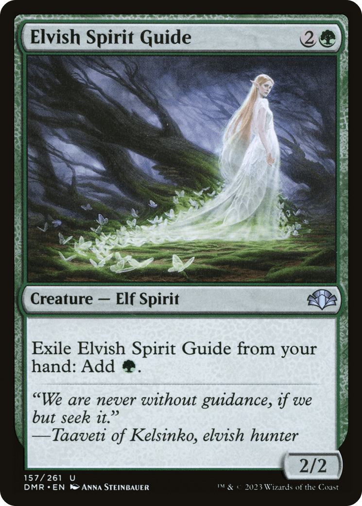 Elvish Spirit Guide [Dominaria Remastered] Foil