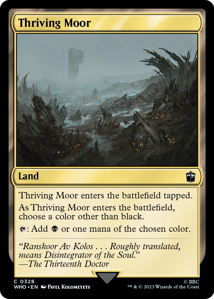 Thriving Moor [Doctor Who] Foil