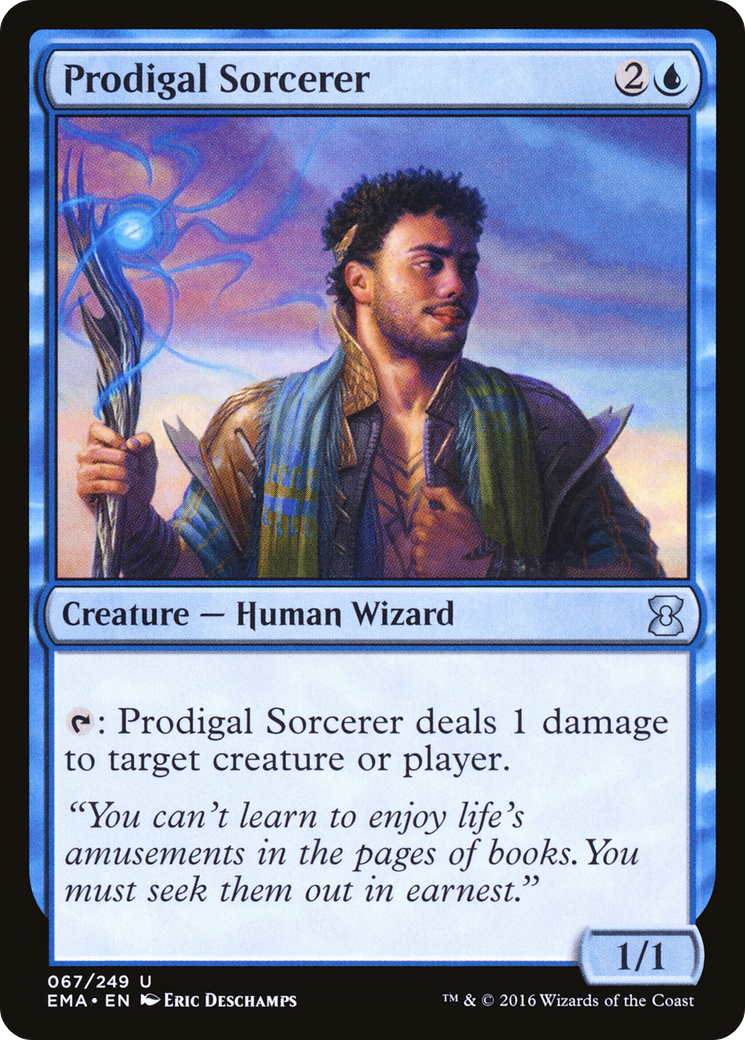 Prodigal Sorcerer [Eternal Masters] Foil