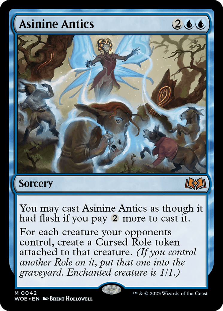 Asinine Antics [Wilds of Eldraine] Foil