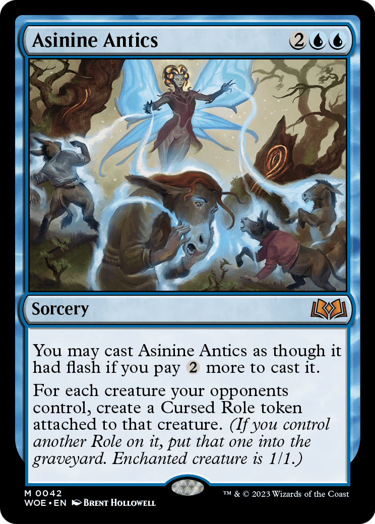 Asinine Antics [Wilds of Eldraine] Foil