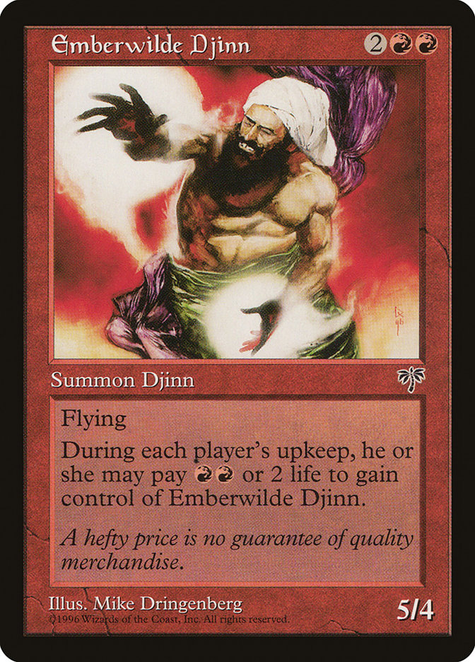 Emberwilde Djinn 172/350 (Mirage) 