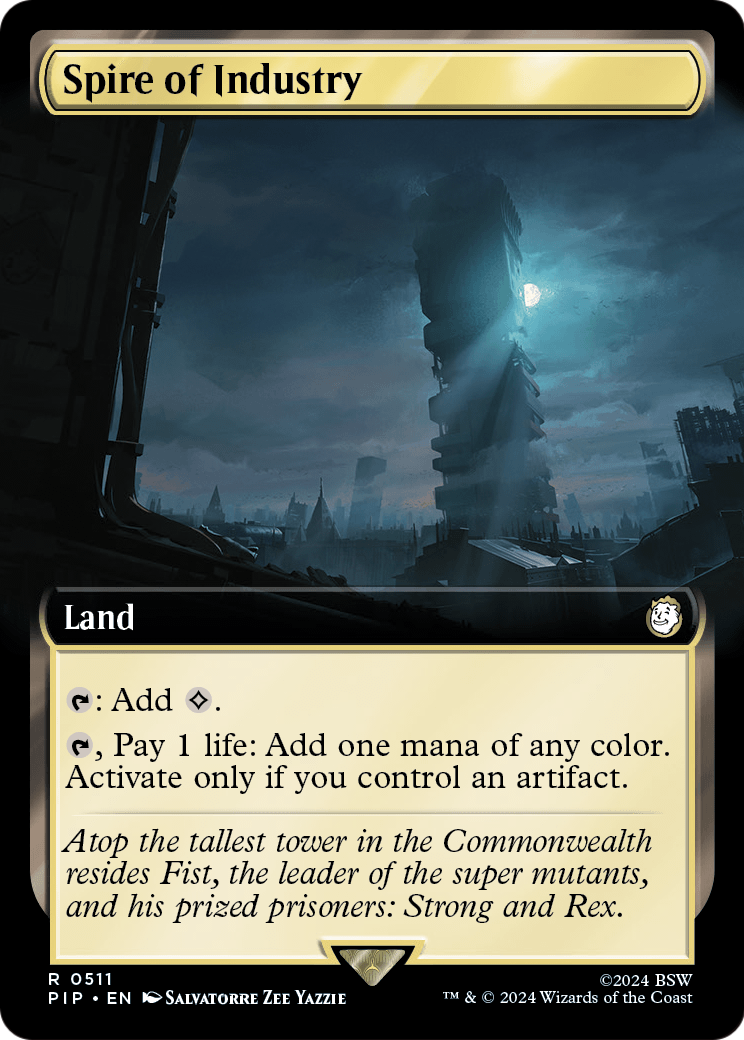 Spire of Industry (Extended Art) [Fallout] Foil