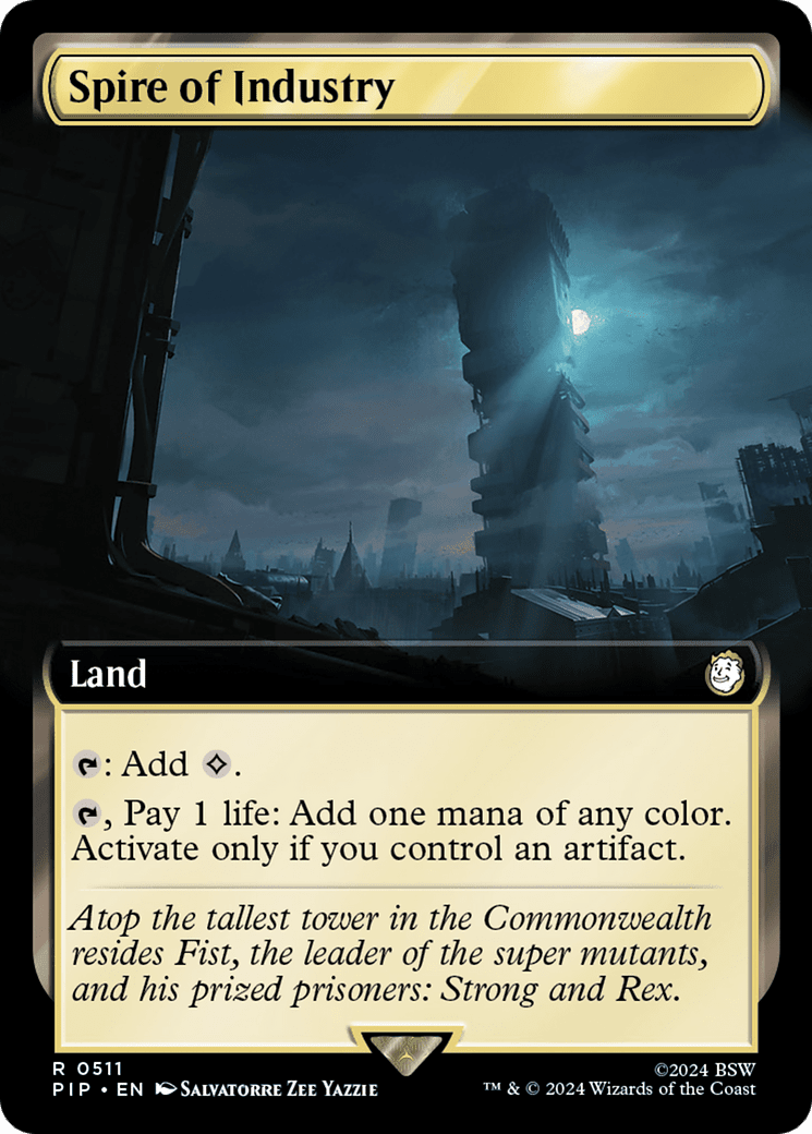 Spire of Industry (Extended Art) [Fallout] Foil