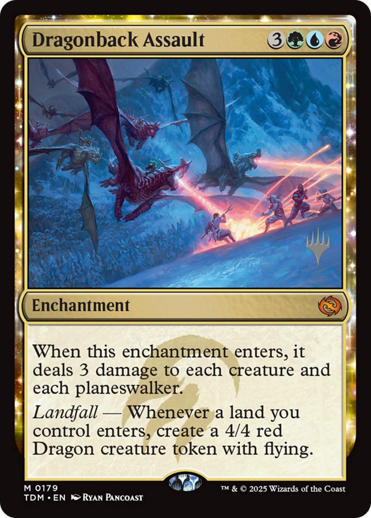 Dragonback Assault (179) [Promo Pack: Tarkir: Dragonstorm]