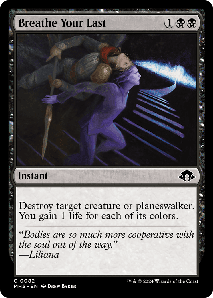Breathe Your Last [Modern Horizons 3] Foil